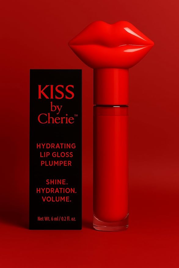 Hydrating Lip Gloss Plumper - Instant Tingling Effect for Fuller, Smoother Lips | High Shine, Non-Sticky Formula with Jojoba, Castor & Shea Oils - 6ml / 0.2 fl oz
