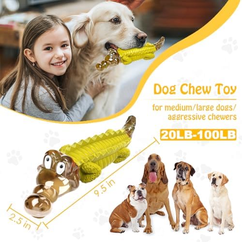 Jeefome Dog Chew Toys for Aggressive Chewers