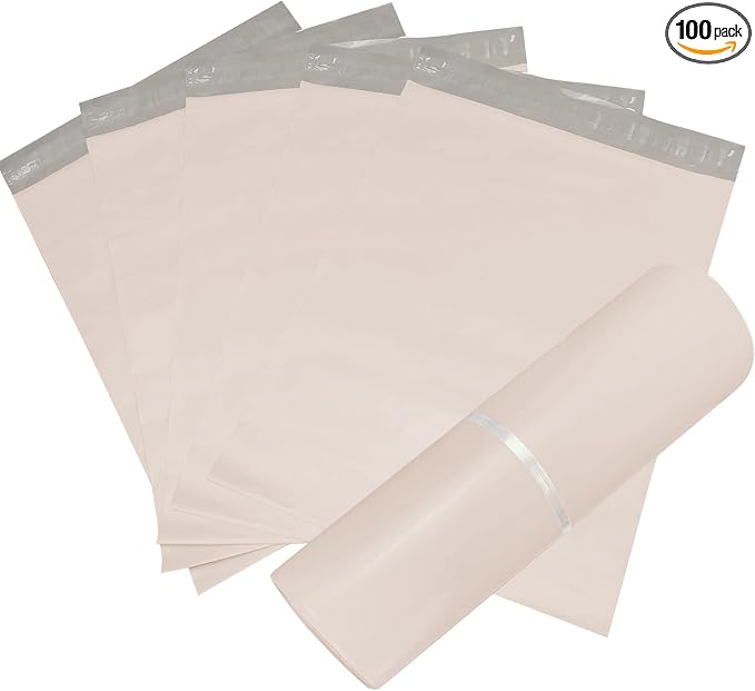 Sanitary Napkin Disposal Bags, Self-sealing, 100 Pcs, Apricot | Feminine Hygiene Disposal Bags for Tampons, Liners and Pads, Prevents Odours