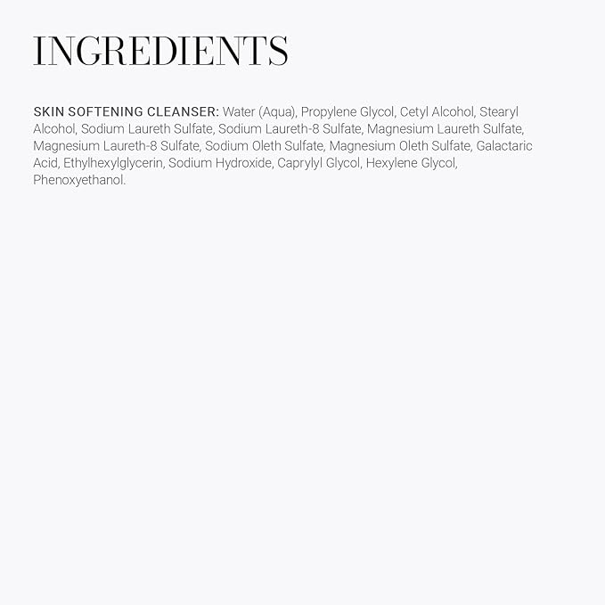 Meaningful Beauty Skin Softening Cleanser (Non-Foaming, Oil Free, Fragrance Free Wash), 6 Fl Oz