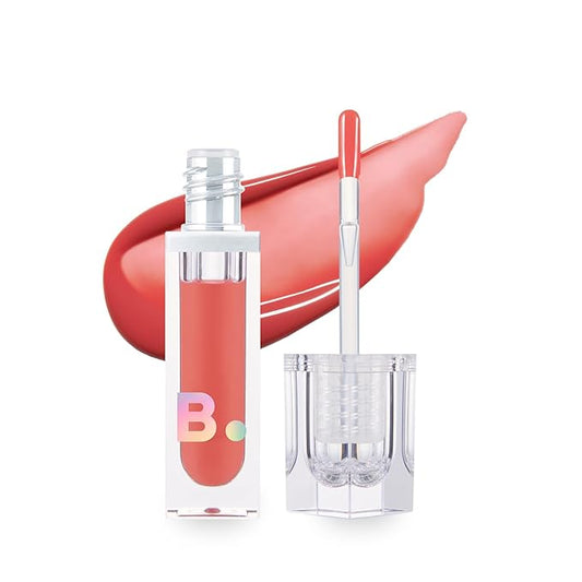 BANILA CO Volume Lip Plumper | Glossy Lip Enhancer with Argan Oil & Vanilyl Butyl Ether | Instantly Boosts Lip Volume with Hydration & Shine (3.2g / 0.11 oz), Maxi Peach