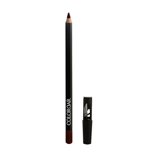 Colorbar Definer Lip Liner - Easy-Glide Contouring Lip Liner Pencil - Matte Finish with Intense Color Payoff - Waterproof - 017 Pure Vino - 0.05 oz