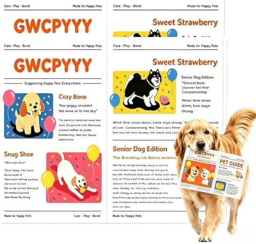 Newspaper Dog Toy, Durable Crinkle Squeaker Chew Toy, Bite-Resistant Interactive Dog Toys for Small Medium Dogs (2)