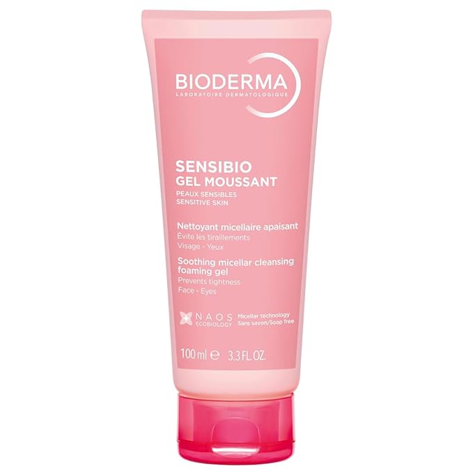 Bioderma Sensibio Micellar Cleansing and Makeup Removing Foaming Gel for Sensitive Skin