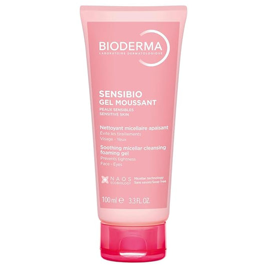 Bioderma Sensibio Micellar Cleansing and Makeup Removing Foaming Gel for Sensitive Skin