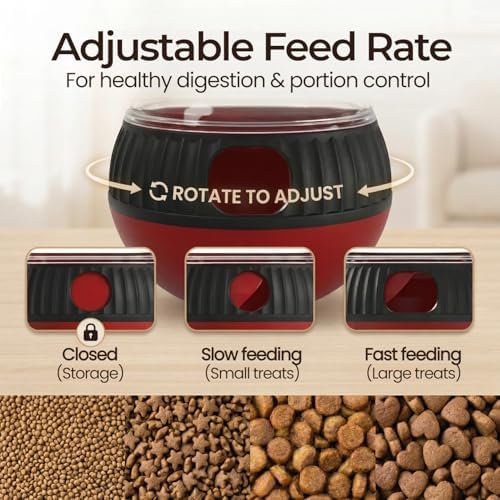Interactive Cat Treat Toys Puzzle Feeder with Fun Bird Sound