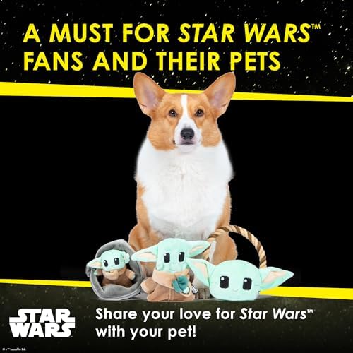 STAR WARS for Pets The Child Inch Cradle Dog Toy Multipack, 3 Pc