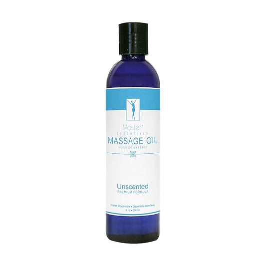 Master Massage Superior Grade Massage Oil, Unscented (8 Fluid Ounces)
