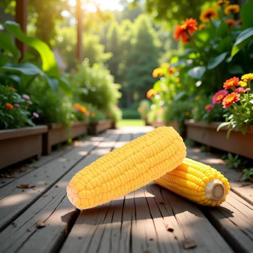 Pet Dog Corn Shape Squeaky Bite-Resistant Interactive Play Chew Toy Pet Supplies Dog Toy Corn, Dog Toys Aggressive Chewers for Dog