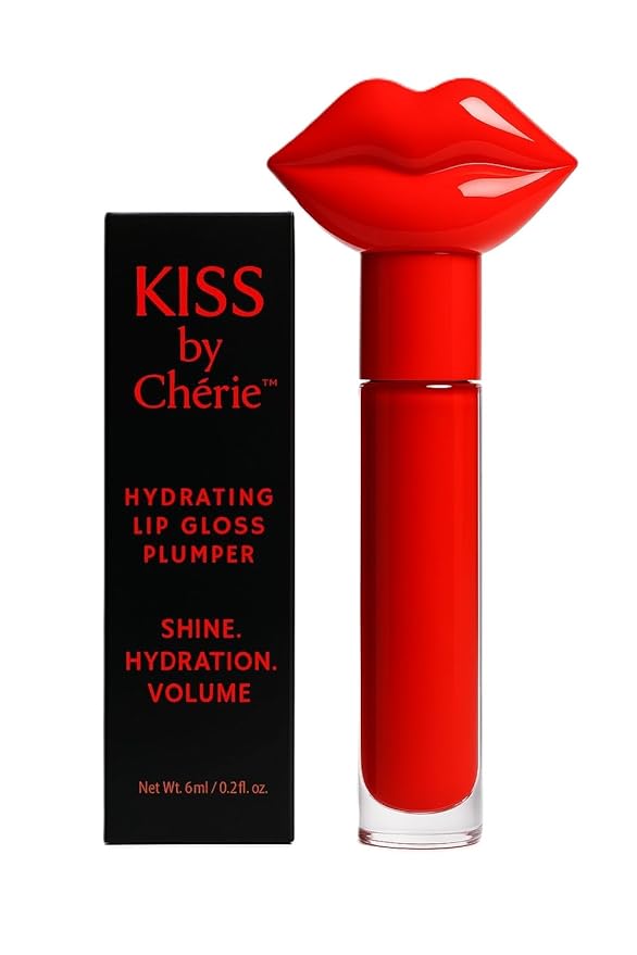 Hydrating Lip Gloss Plumper - Instant Tingling Effect for Fuller, Smoother Lips | High Shine, Non-Sticky Formula with Jojoba, Castor & Shea Oils - 6ml / 0.2 fl oz