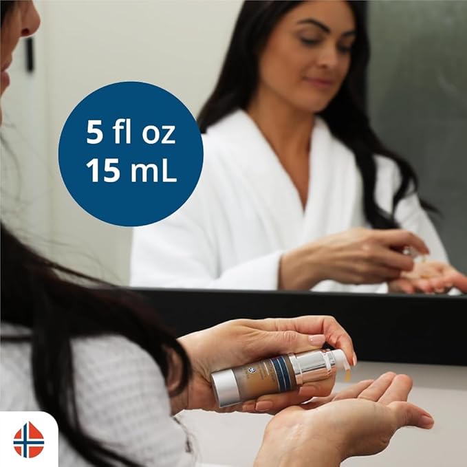 Geir Ness Skin of Norway Multi-Action Eye Serum - Firming Peptides - Illuminate Dark Circles - for Tired and Puffy Eyes