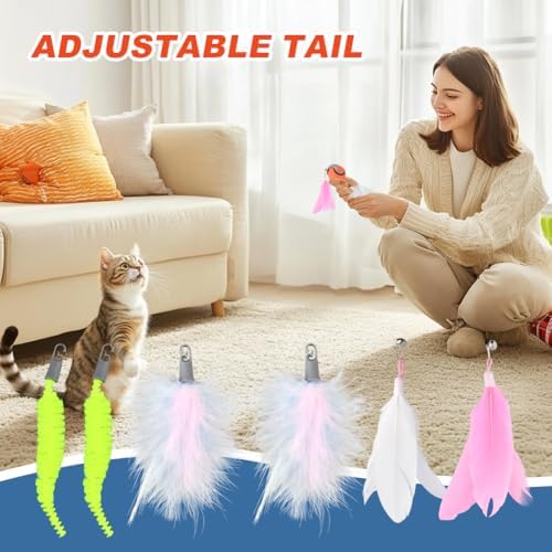 2 Packs Newly upgraded version 2.0 Cat Toys, Cat toys for indoor cats