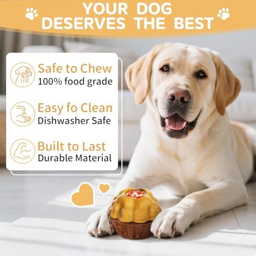 Interactive Frozen Dog Treat Toy for Chewers with Popsicle Molds