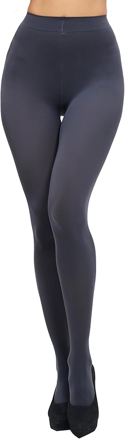 CozyWow Women's 80D Soft Opaque Tights, High Waist Solid Color Womens Tights with 30+ Colors