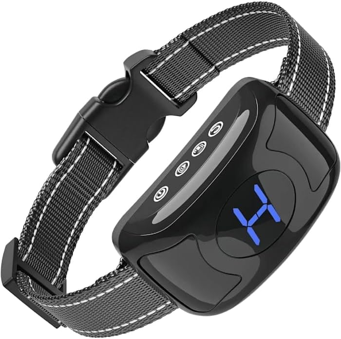 Pet Life Woofade 3-Level Sensitivity of Tone and Vibration Anti-Bark Dog Collar