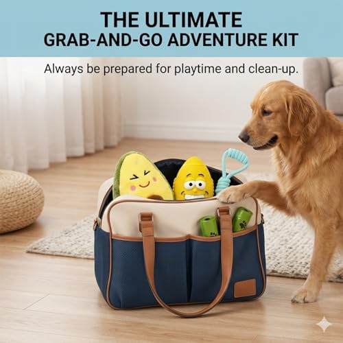 Puppy Toys for Small Dogs, 6 Pack Dog Toy Bundle with Squeaky Plush Toys, Latex Chew Toy, Rope Tug Toy & Poop Bags, Interactive Toys for Teething Puppies(Lemon Yellow)