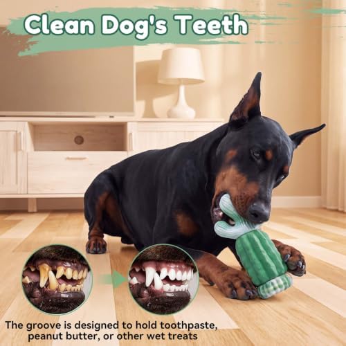 BoYoYo Tough Dog Toys for Aggressive Chewers, Indestructible Dog Chew Toys