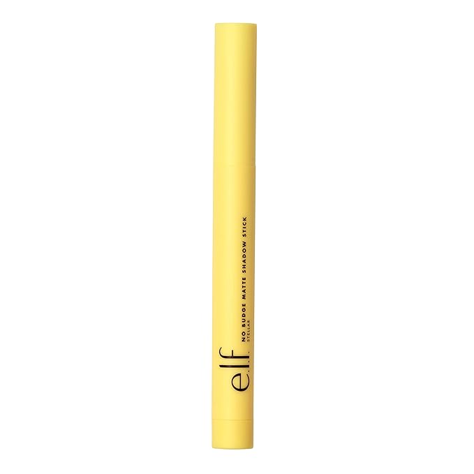 e.l.f. No Budge Matte Shadow Stick, One-Swipe Cream Eyeshadow Stick, Long-Wear & Crease Resistant, Matte Finish, Vegan & Cruelty-Free, Stellar