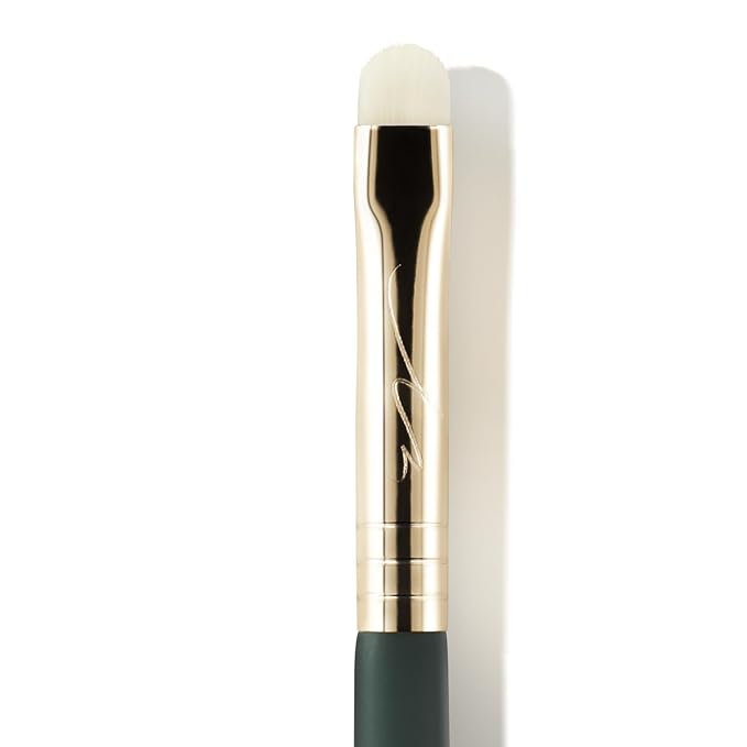 SOO ADOR okhee Eyeline Smudge Brush NUN06 – Professional Korean Eye Makeup Brush, Flat Precision Smudge Brush for Soft Eyeliner, Eyeshadow Blending & Natural Eye Definition