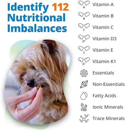 5Strands Raw & Fresh Pet Food Intolerance & Nutritional Imbalance Test, At Home Hair Analysis for Dogs & Cats, Identify Dietary Stressors & Nutrient Gaps, Results in 4 Days