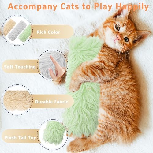 3 Pack Catnip Toys,Soft and Durable Cat Pillows Toys, Funny cat Toy