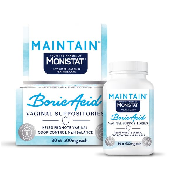 Monistat Feminine Care Variety Pack, UTI Test and Pain Relief Kit, Boric Acid Suppositories and Moisturizer, Feminine Health Support, 2 Test Strips, 12 Tablets and 30 Count (Variety Pack)