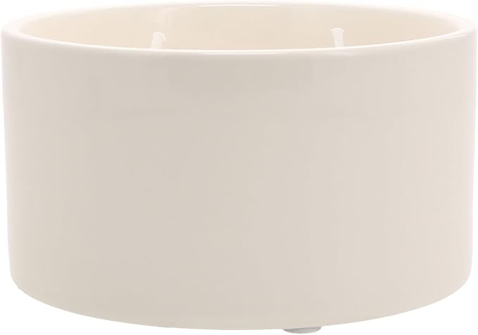 Pavilion Gift Company - Home Sweet Home - 10 oz Soy Wax Ceramic Vessel Candle Housewarming Apartment-Warming Gift Present Neutral Home Decor