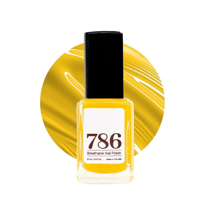 786 Cosmetics Breathable Nail Polish - Vegan, Cruelty-Free, Healthy, Halal, Fast-Drying (Seville)