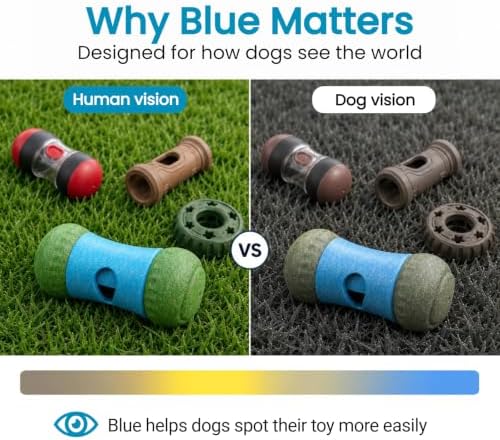 Interactive Frozen Dog Treat Dispensing Enrichment Puzzle Chew Toy