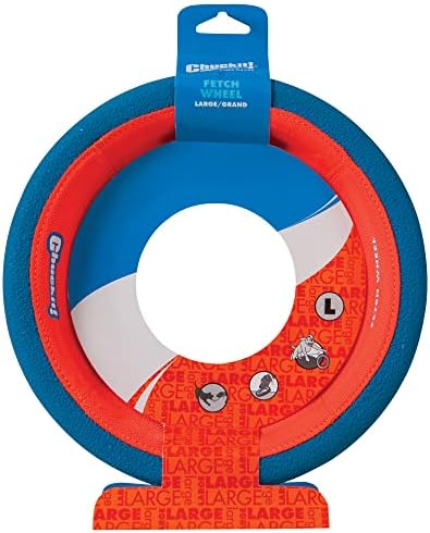 Chuckit! Fetch Wheel Outdoor Dog Toy, Large, For Large Breeds