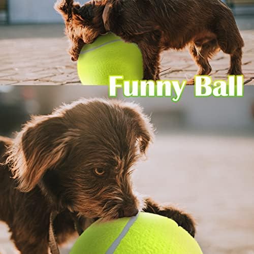 Banfeng Big Dog Tennis Ball,9.5" Giant Doy Sport Ball Toy Birthday Gifts