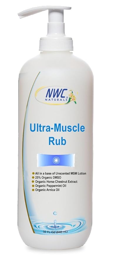 NWC Naturals Ultra-Muscle Rub 32 Ounces
