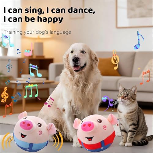 2Pack Interactive Dog Toys, Dog Toys to Keep Them Busy, Dog Birthday Gift