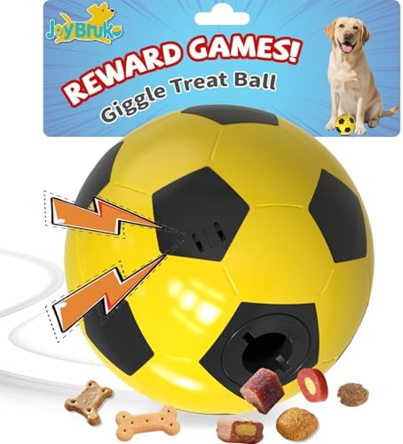 Interactive Dog Toys Treat Puzzle Dispensers Giggle Dog Ball