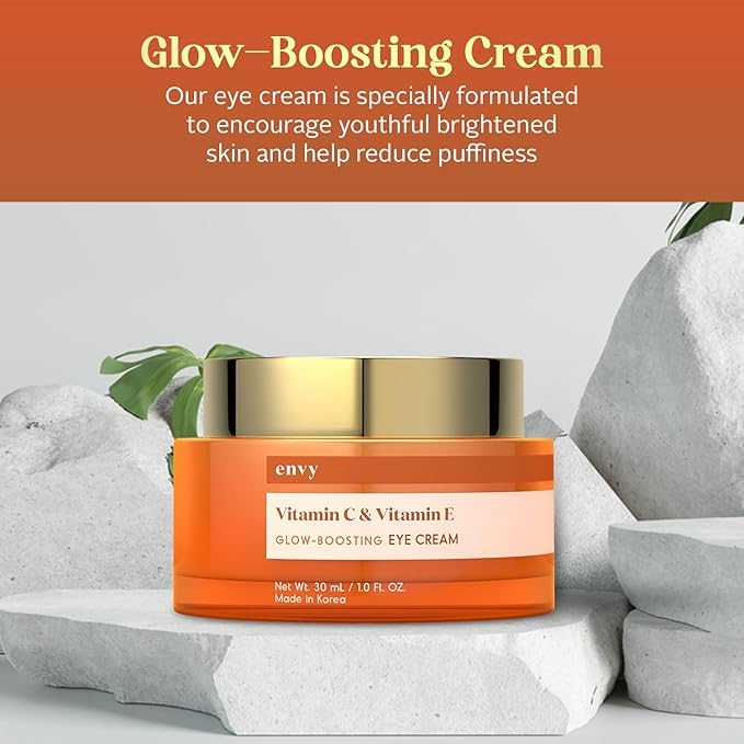 Envy Eye Cream Duo Pack Vitamin C & Vitamin E 1.00 fl oz. Collagen & Peptides 1.00 fl oz.