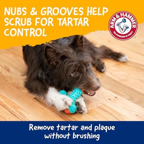 Arm & Hammer Nubbies Wishbone Dental Dog Chew Toy, Chicken Flavor, 24-Pk