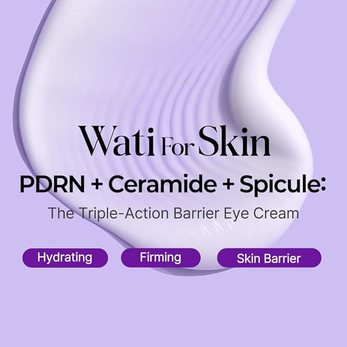 PDRN Ceramide Micro Spicule Eye Cream – Salmon Egg DNA for Wrinkle Care, Barrier Support, Rejuvenation, Deep Absorption, Korean Skin Care, 30ml / 1.01 Fl. Oz