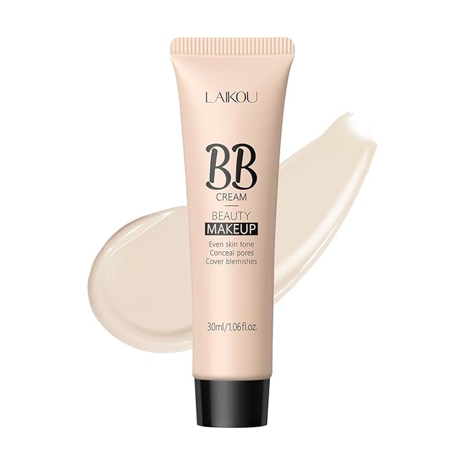 Korean BB Cream & Foundation 2-in-1 - Buildable Coverage Tinted Moisturizer with SPF, for a Natural Matte Finish & All-Day Wear (110 lvory)