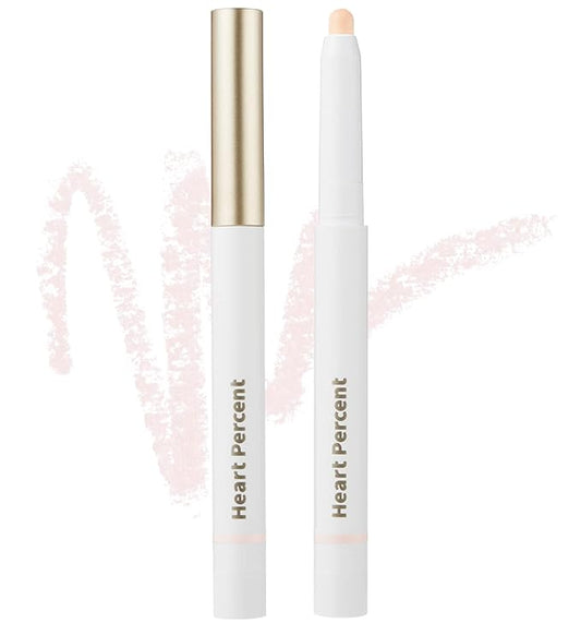 Heart Percent Dote On Mood Lip Liner Pencil, Long-Lasting Creamy Lip Crayon Smooth Lipliner Retractable Lipstick Overlip Line Color 0.8g, #11. Soft Glow