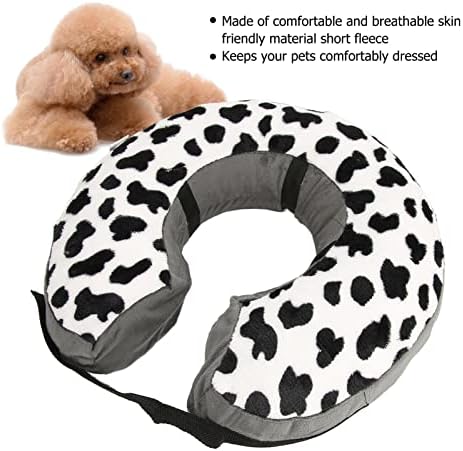 Pet Protective Inflatable Collar Soft and Comfortable Recovery Collar for Dogs Cats Adjustable Size 1 X Unit (#2)