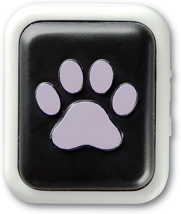 Hunger for Words Talking Pet Doorbell - Potty Training Door Bell, Dog Training Tools, Puppy Must Haves, Puppy Buttons, Potty Train Bell for Dogs, Button for Dogs, Housetraining Dog Doorbell