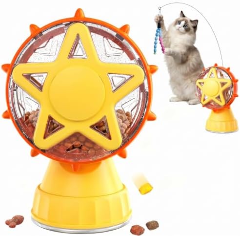 Interactive Cat Puzzle Treat Dispenser Relieves Cat Boredom