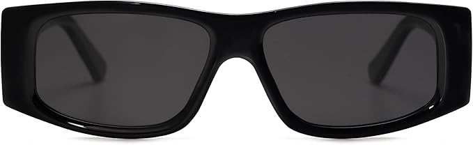SOJOS Trendy Y2K Rectangle Polarized Sunglasses for Women Men Fashion Designer Rave Sunglasses SJ2228
