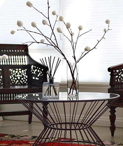Reed Diffuser Set, Vanilla Antilles Scented Oil Diffuser with Sticks, Home Fragrance Accessories for Bathroom Shelf Decor, Aroma Diffusers for Home or Office Fall Decor, USA Made