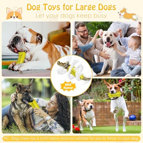 Jeefome Dog Chew Toys for Aggressive Chewers