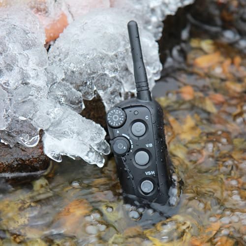 DT SYSTEMS RAPT1400 E-collar Remote Rapid Access Pro Trainer, Compact Waterproof Gentle Touch Stimulation Dog Training System, Transmitter w/ Hand Strap - Black