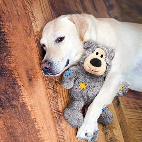 KONG Wild Knots Bear, Knotted Rope Plush Toy, for Small/Medium Dogs