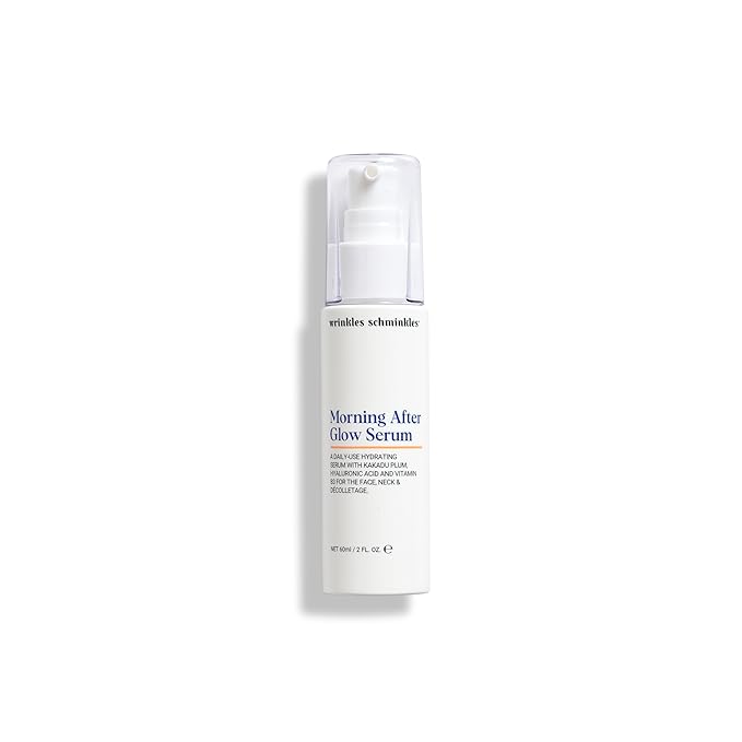 Wrinkles Schminkles Morning After Glow Serum - Nourishing Face Serum, Reduce Wrinkles and Fine Lines - Nourishing Anti-Wrinkle Care for Radiant Complexion (2 Fl Oz)