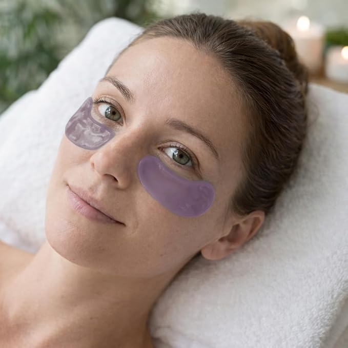 Vitality Eye Patches — Twilight — Recover + Replenish | Centella Asiatica + Panthenol B5 Hydrogel Eye Masks | 30 Pairs