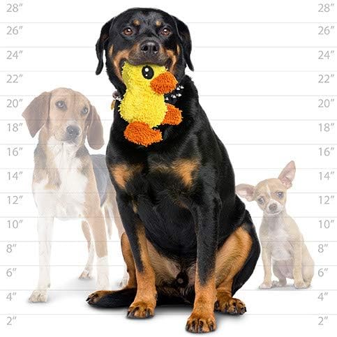 MIGHTY® 2 Pack Microfiber Medium Duck Dog Toys